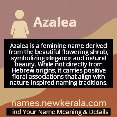 Azalea Name Meaning and Origin