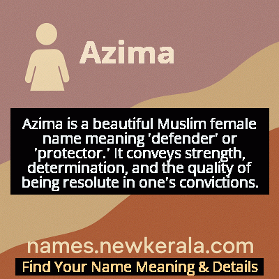 Azima Name Meaning and Origin