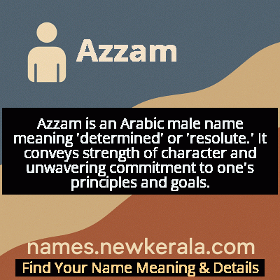 Azzam Name Meaning and Origin