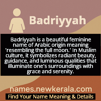 Badriyyah Name Meaning and Origin