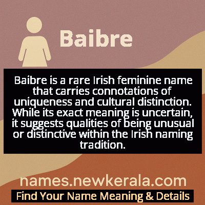 Baibre Name Meaning and Origin