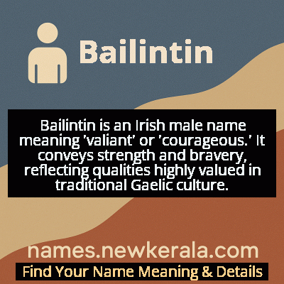 Bailintin Name Meaning and Origin