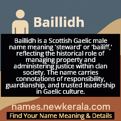 Baillidh Name Meaning and Origin