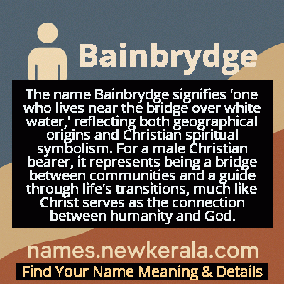 Bainbrydge Name Meaning and Origin