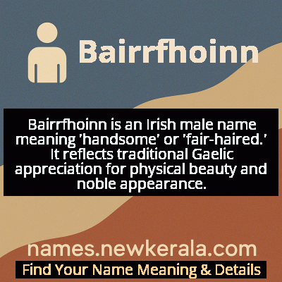 Bairrfhoinn Name Meaning and Origin