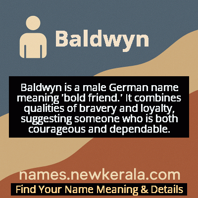 Baldwyn Name Meaning and Origin