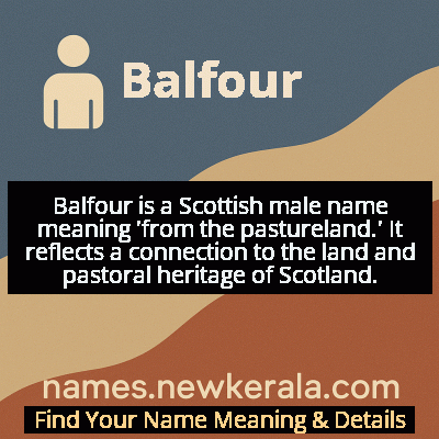 Balfour Name Meaning and Origin
