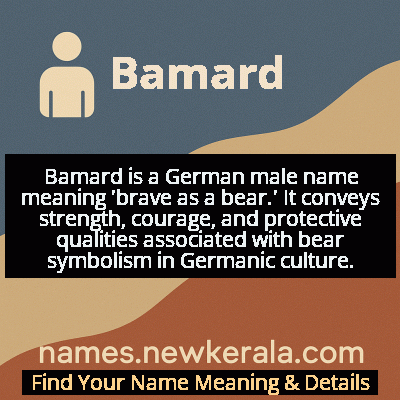 Bamard Name Meaning and Origin