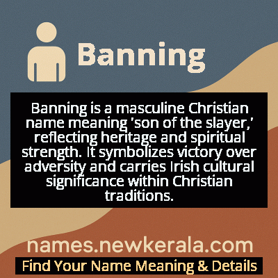 Banning Name Meaning and Origin