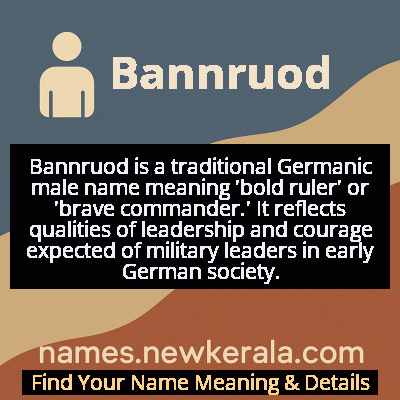 Bannruod Name Meaning and Origin