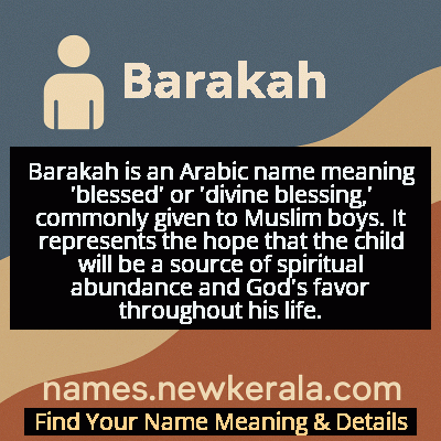 Barakah Name Meaning and Origin