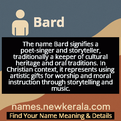 Bard Name Meaning and Origin