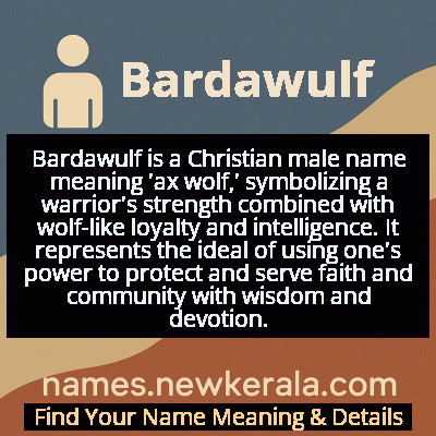 Bardawulf Name Meaning and Origin