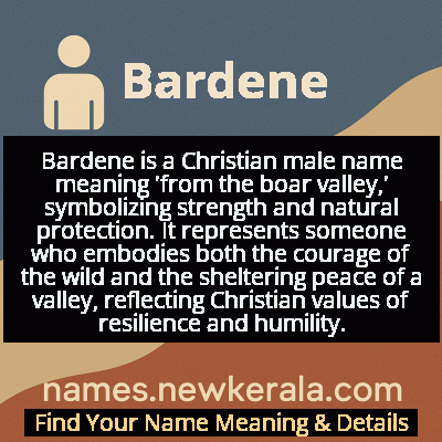 Bardene Name Meaning and Origin