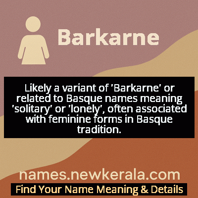 Barkarne Name Meaning and Origin
