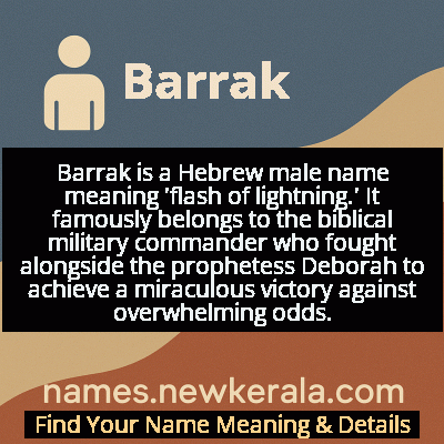 Barrak Name Meaning and Origin