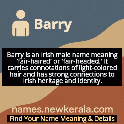 Barry Name Meaning and Origin