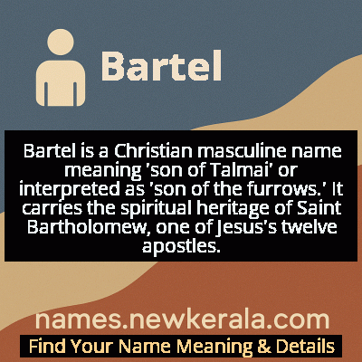 Bartel Name Meaning and Origin