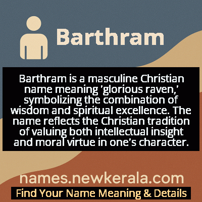 Barthram Name Meaning and Origin