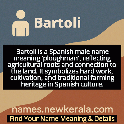 Bartoli Name Meaning and Origin