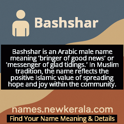 Bashshar Name Meaning and Origin