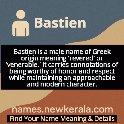 Bastien Name Meaning and Origin