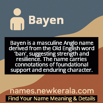 Bayen Name Meaning and Origin