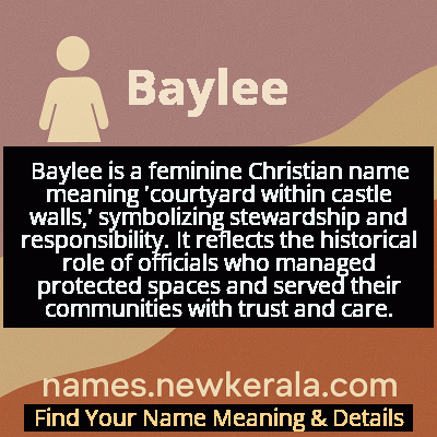 Baylee Name Meaning and Origin