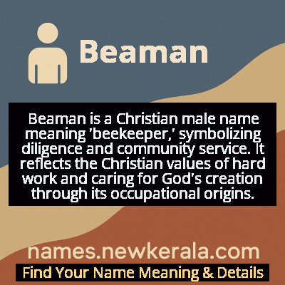 Beaman Name Meaning and Origin
