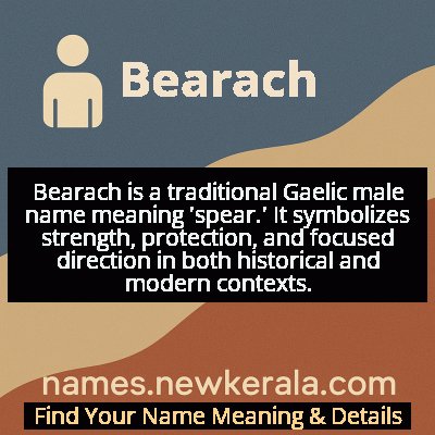 Bearach Name Meaning and Origin