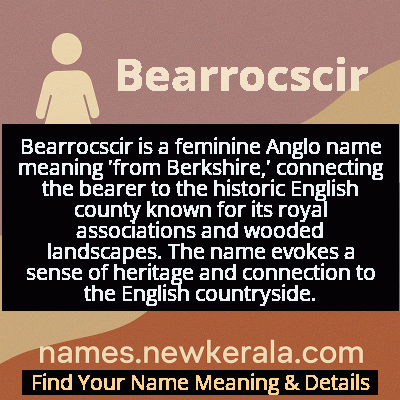 Bearrocscir Name Meaning and Origin