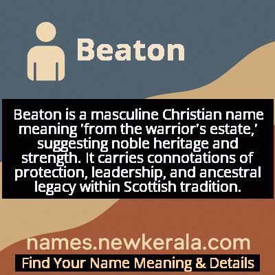 Beaton Name Meaning and Origin