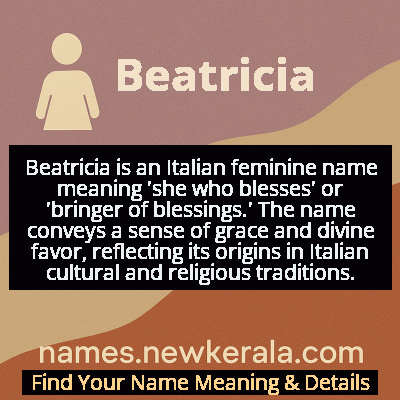 Beatricia Name Meaning and Origin