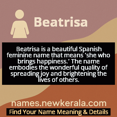 Beatrisa Name Meaning and Origin