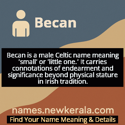 Becan Name Meaning and Origin