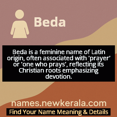 Beda Name Meaning and Origin