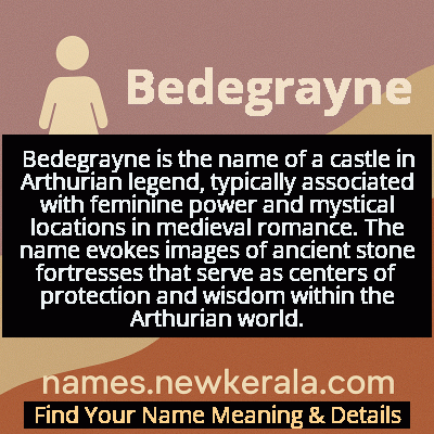 Bedegrayne Name Meaning and Origin