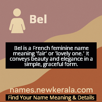Bel Name Meaning and Origin