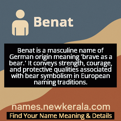 Benat Name Meaning and Origin