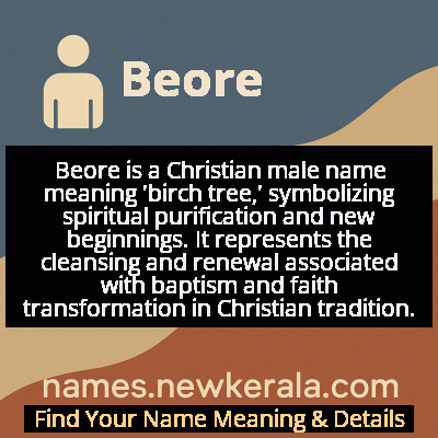 Beore Name Meaning and Origin