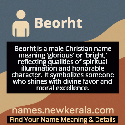 Beorht Name Meaning and Origin