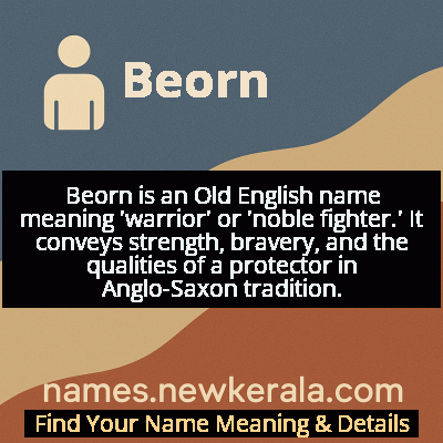 Beorn Name Meaning and Origin