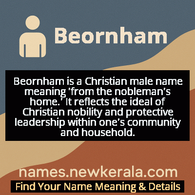 Beornham Name Meaning and Origin