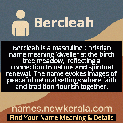 Bercleah Name Meaning and Origin
