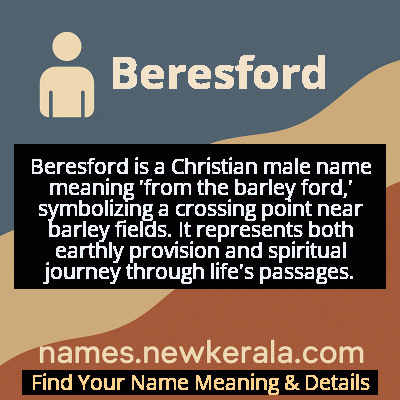 Beresford Name Meaning and Origin