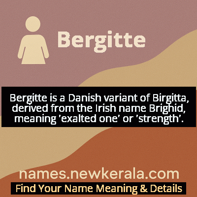 Bergitte Name Meaning and Origin