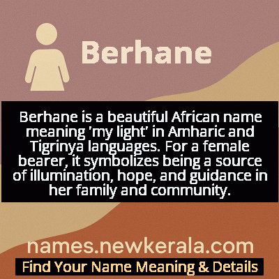 Berhane Name Meaning and Origin