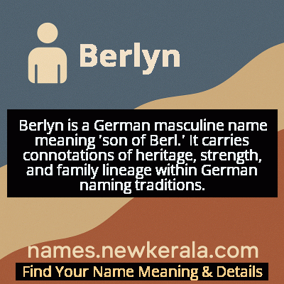 Berlyn Name Meaning and Origin