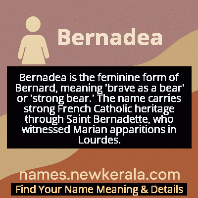 Bernadea Name Meaning and Origin