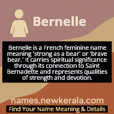 Bernelle Name Meaning and Origin